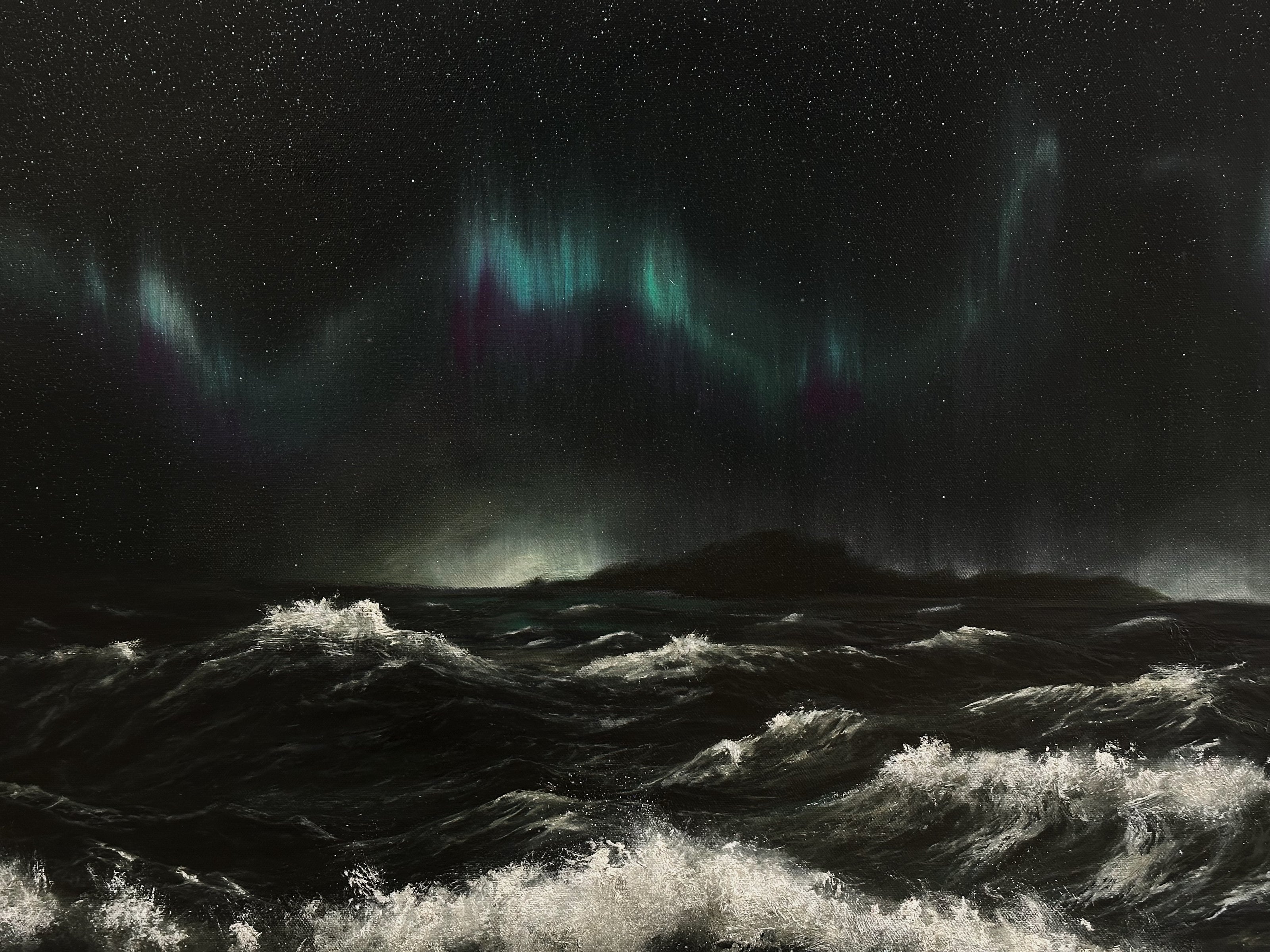 “Sink or Swim II” Oil Painting - 40