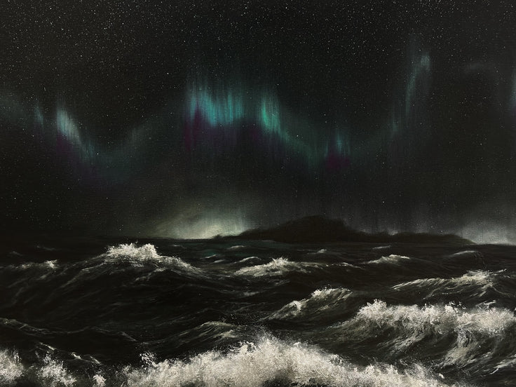 “Sink or Swim II” Oil Painting - 40