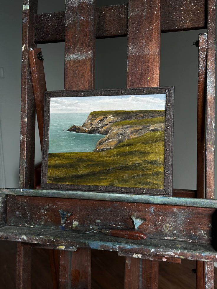 “Free Fall” Oil Painting Study - 9