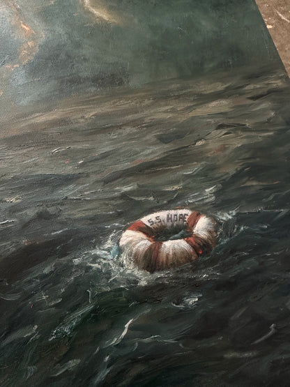 "Reserved for Hope" Oil Painting - 18" x 14"