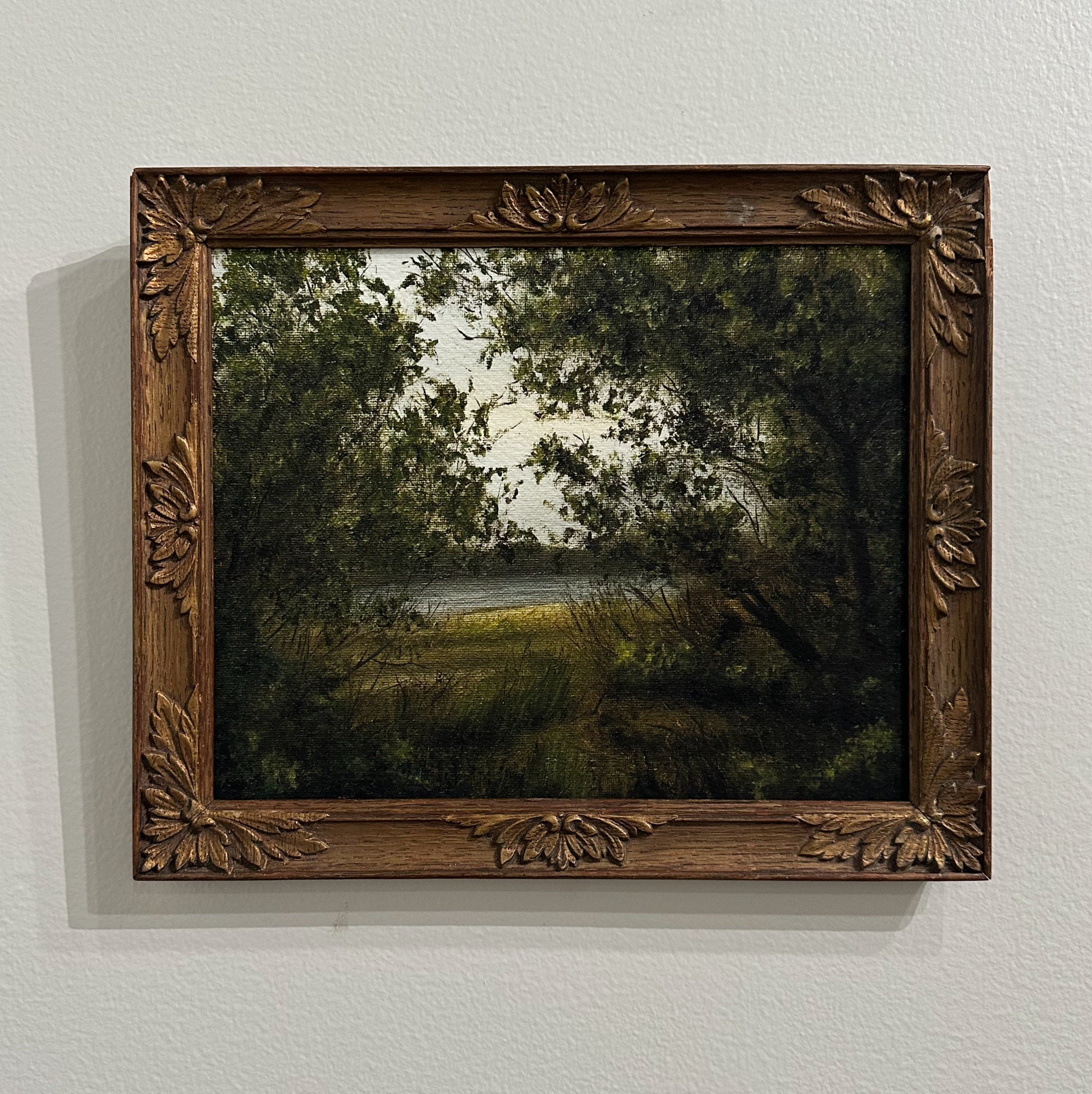 Antique-Framed Fine Art Print - Rarely Been - 11.75