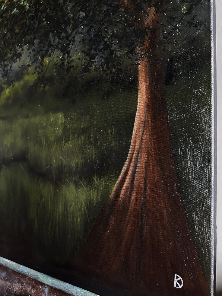 “A Way Out” Oil Painting - 22