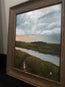 “Breathe Again” Antique Framed Oil Painting - 12.5
