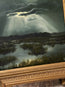 “Mutual Ground” Oil Painting in Antique Frame - 17.25