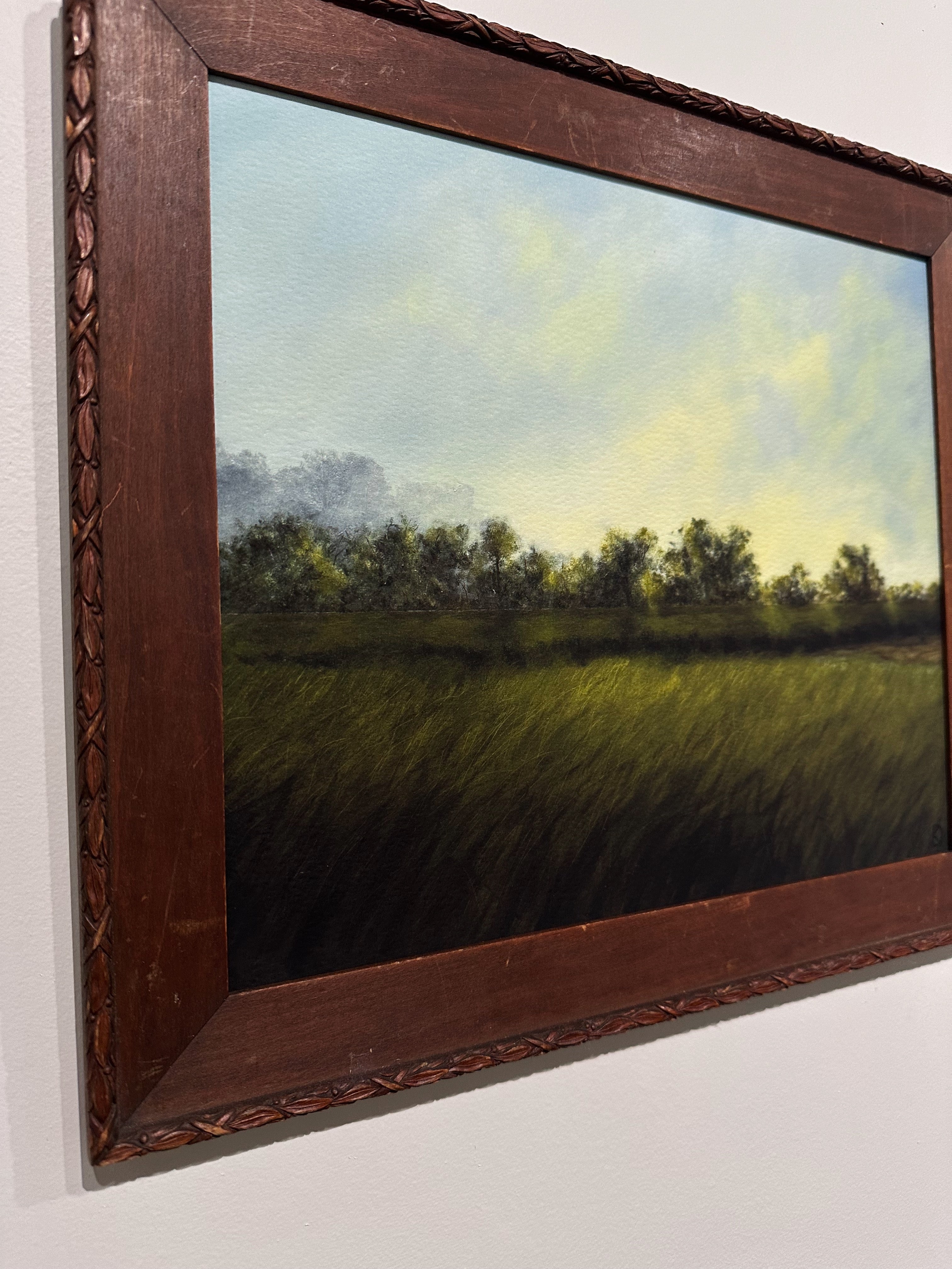 Antique-Framed Fine Art Print - Land of No Tomorrow - 15.25