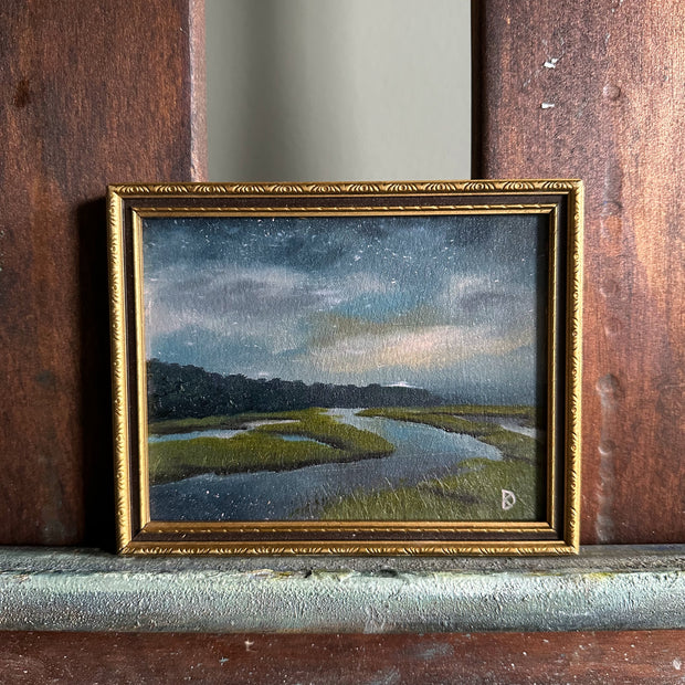 “Where Your Heart Resides III” Mini Oil Painting - 4.5" x 5.6"