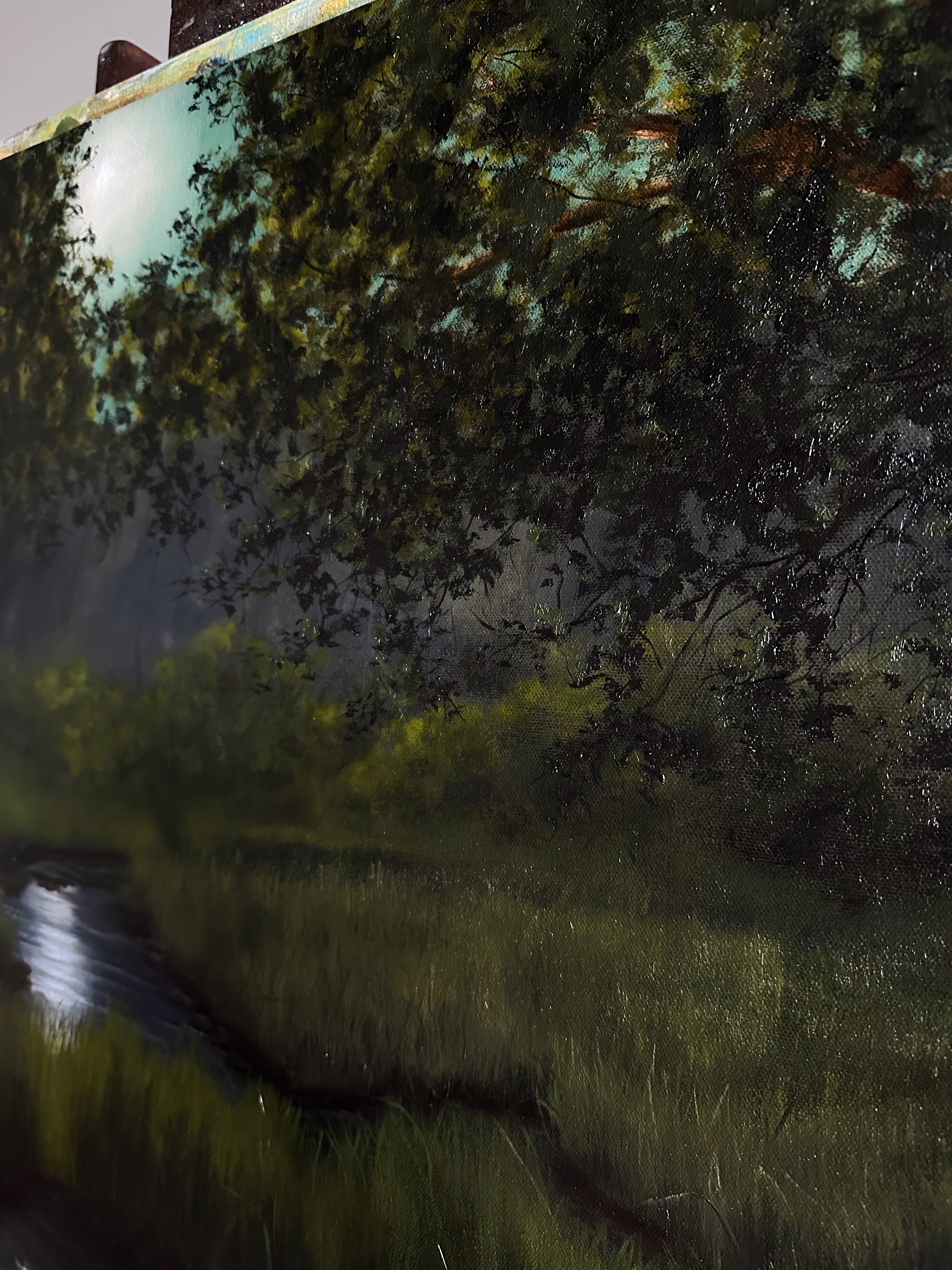 “A Way Out” Oil Painting - 22