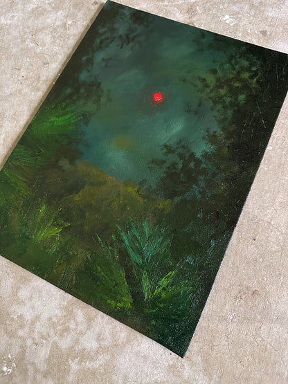 "Breathing Deep" Oil Painting - 12" x 9"