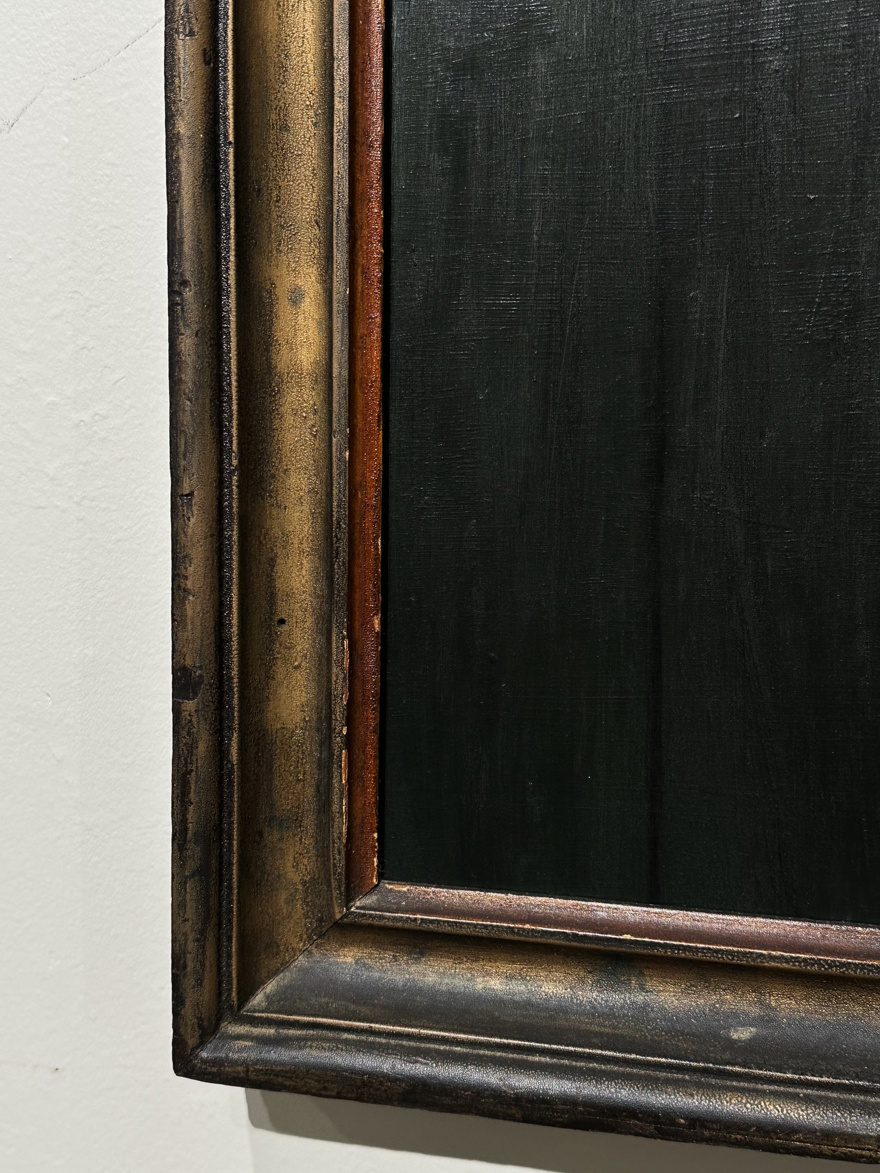 “Holdfast” Oil Painting in Antique Frame - 32