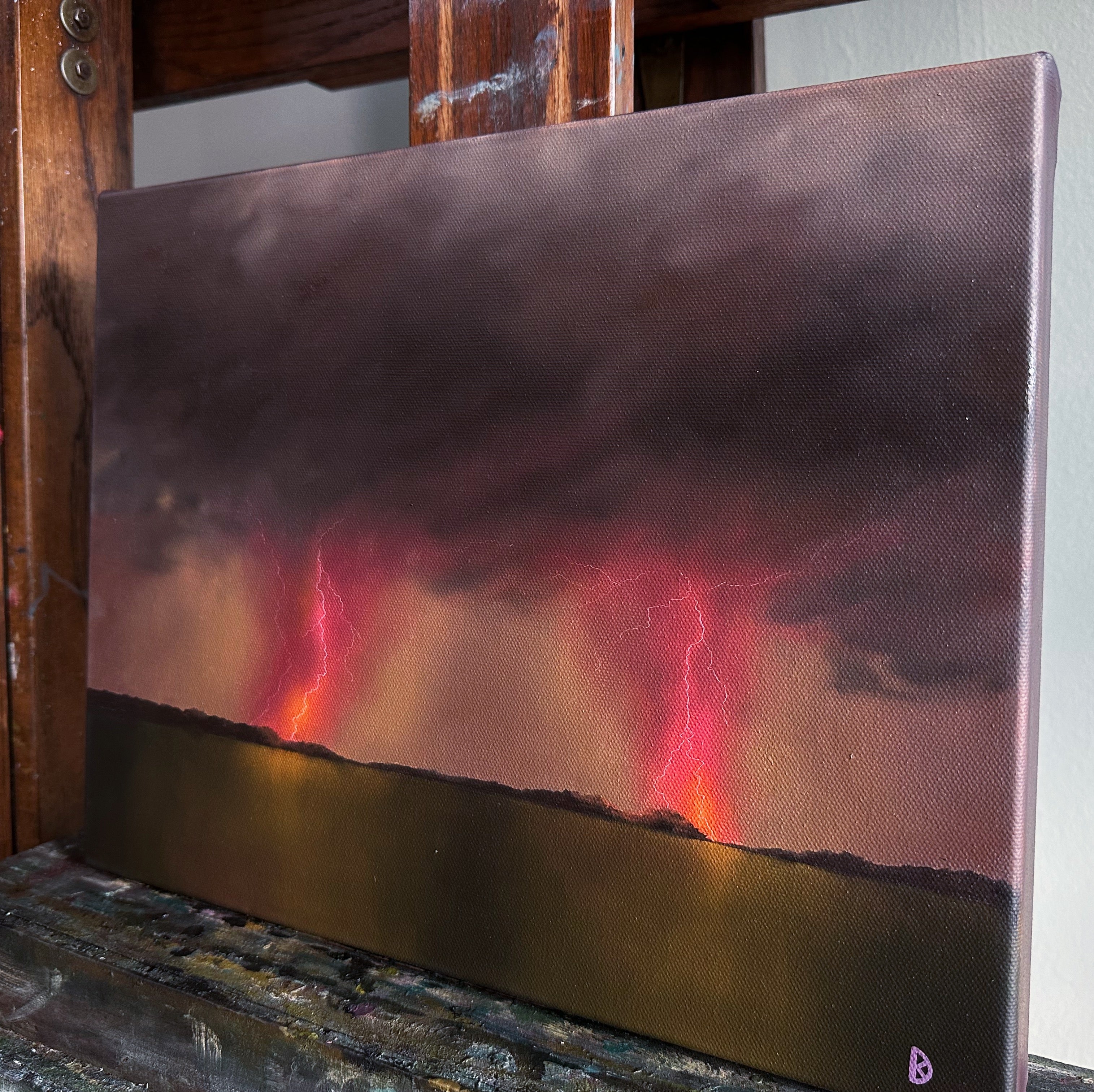 “Rise and Dance II” Oil Painting - 11