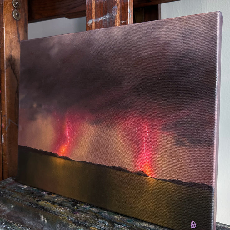 “Rise and Dance II” Oil Painting - 11