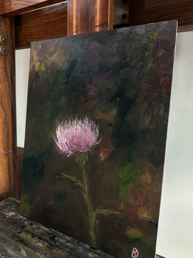 “Defied the Storm II” Oil Painting - 11