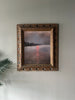 "Level Brim” Oil Painting in Antique Frame - 30" x 26.25"