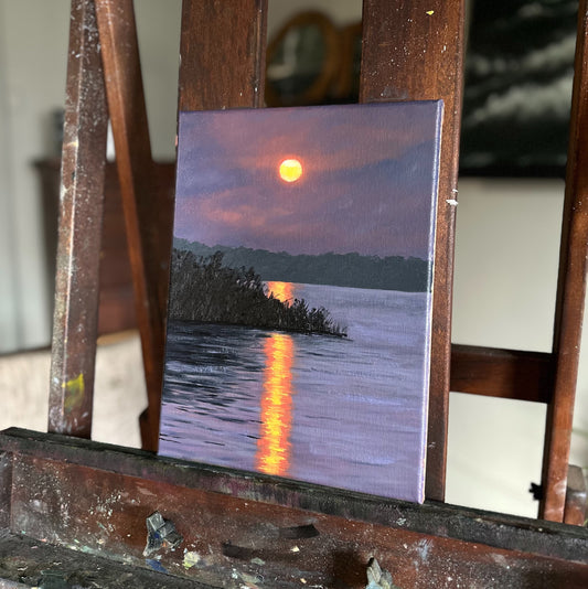 “Study #75” Oil Painting - 9" x 12"
