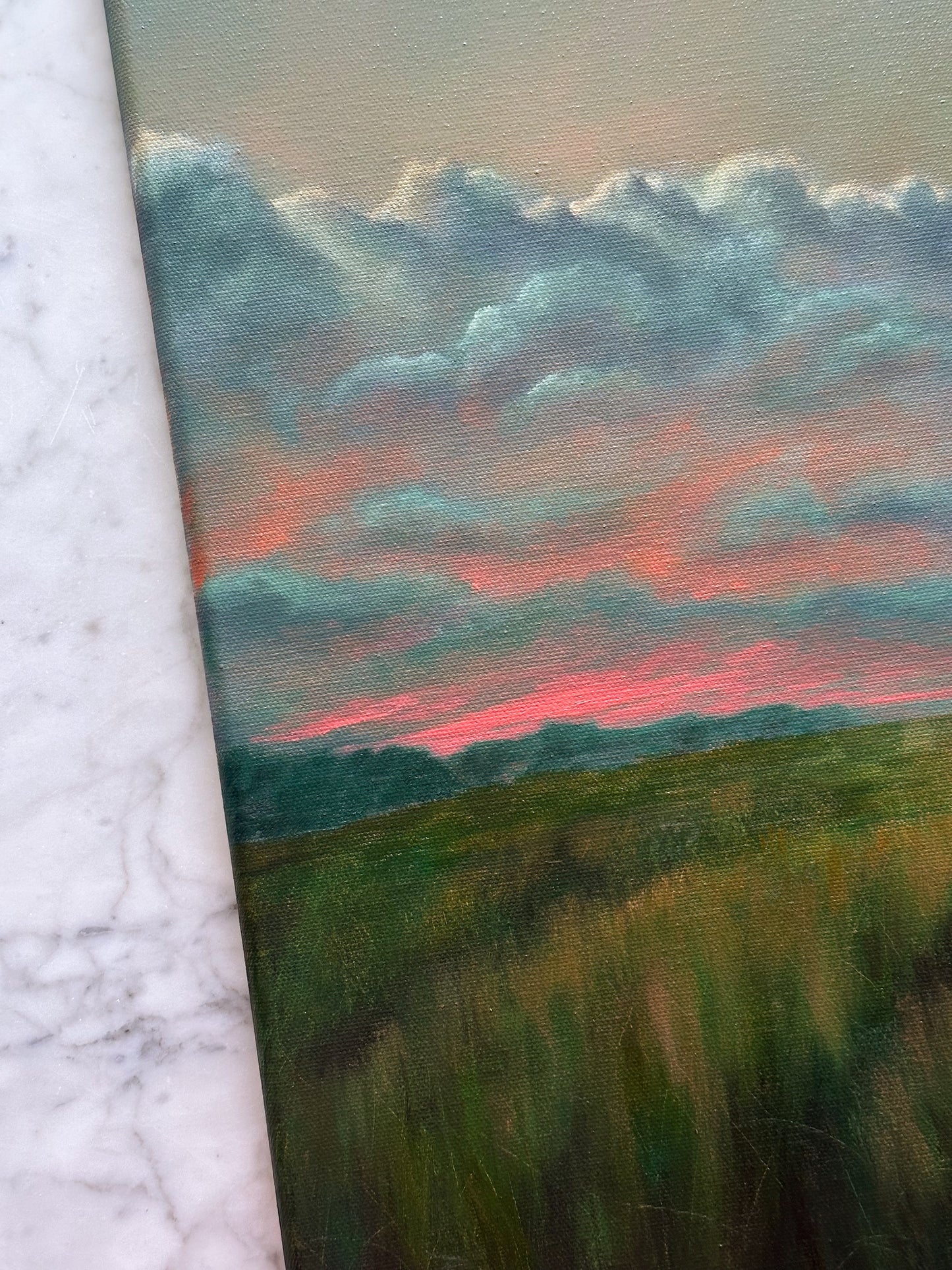 “Enchanting VII” Oil Painting on Canvas - 20" x 16"