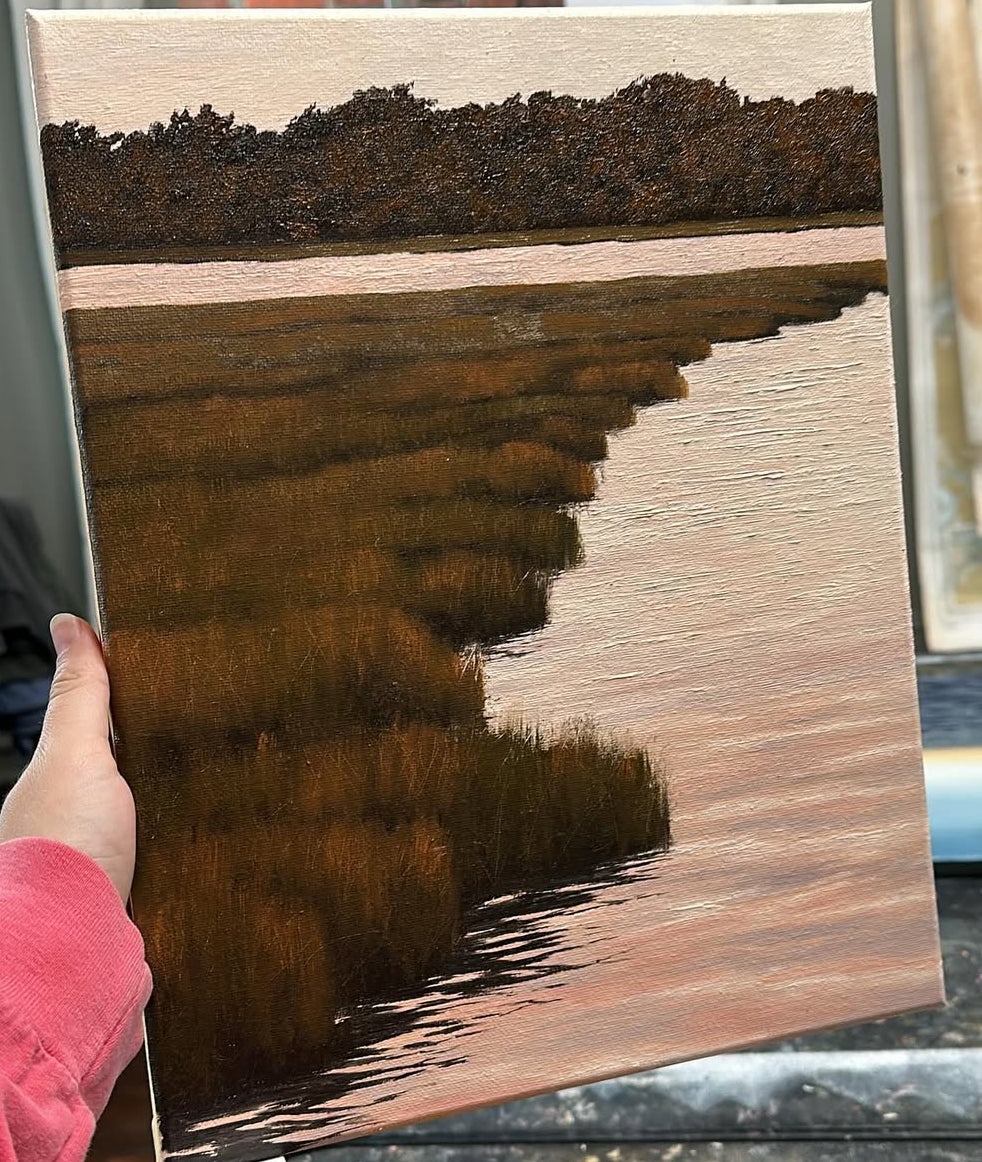“Study #98” Oil Painting - 11