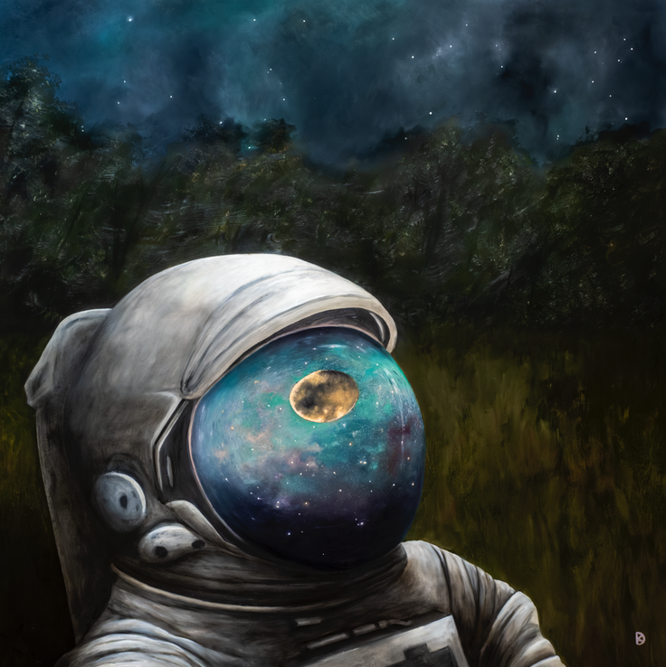 "I Feel Less Far" Limited Edition Fine Art Print