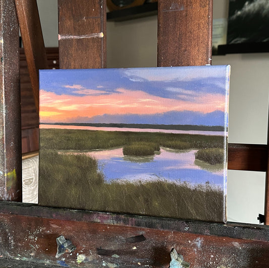 “Study #77” Oil Painting - 9" x 12"