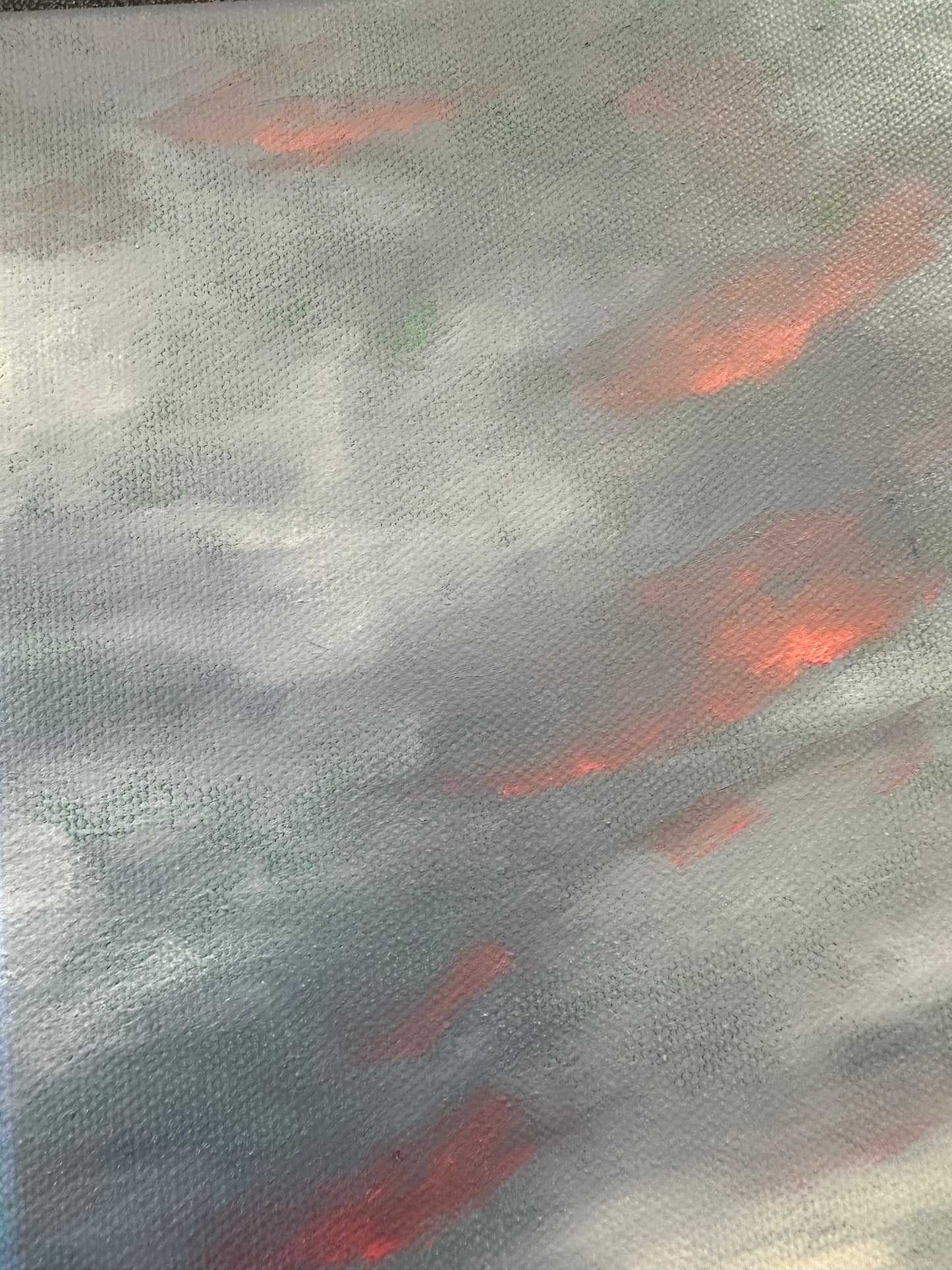 "Life's Winter" Oil Painting - 16" x 12"