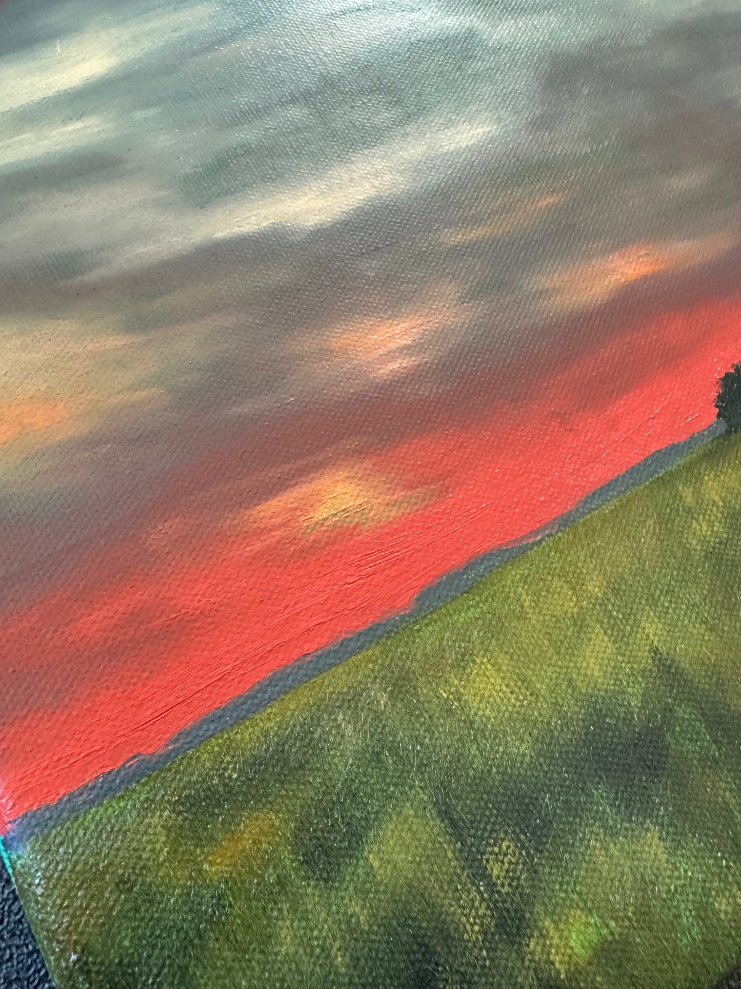 "Life's Winter" Oil Painting - 16" x 12"