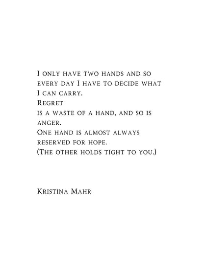 "Holds Tight to You" Oil Painting - 24" x 18"