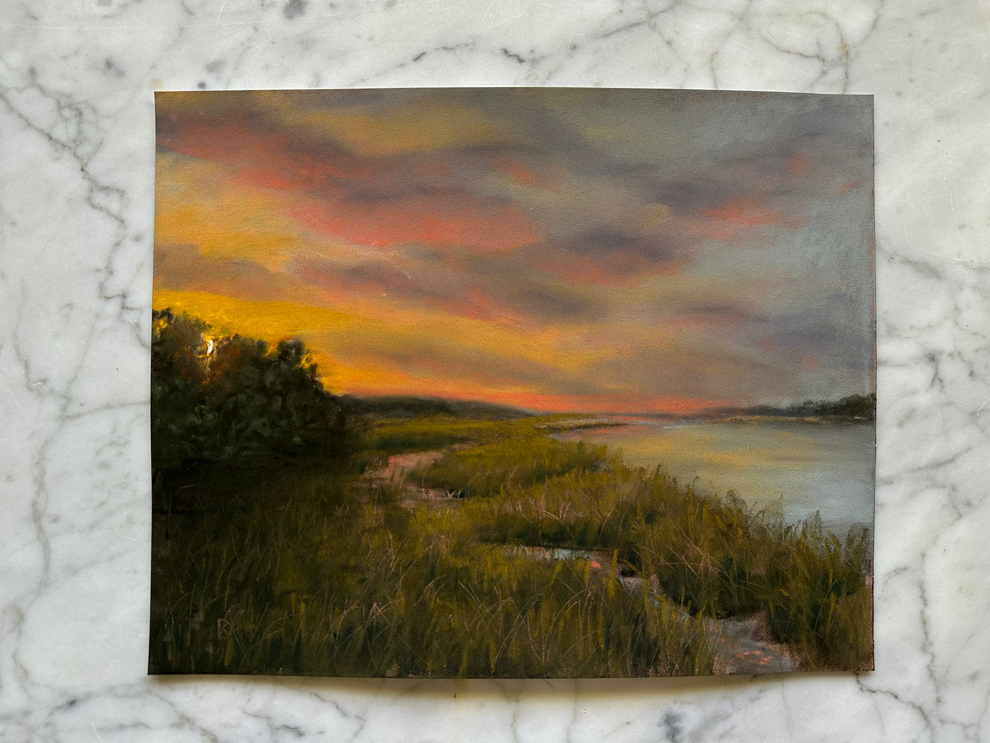 Pastel Study Painting #1 - 9x12