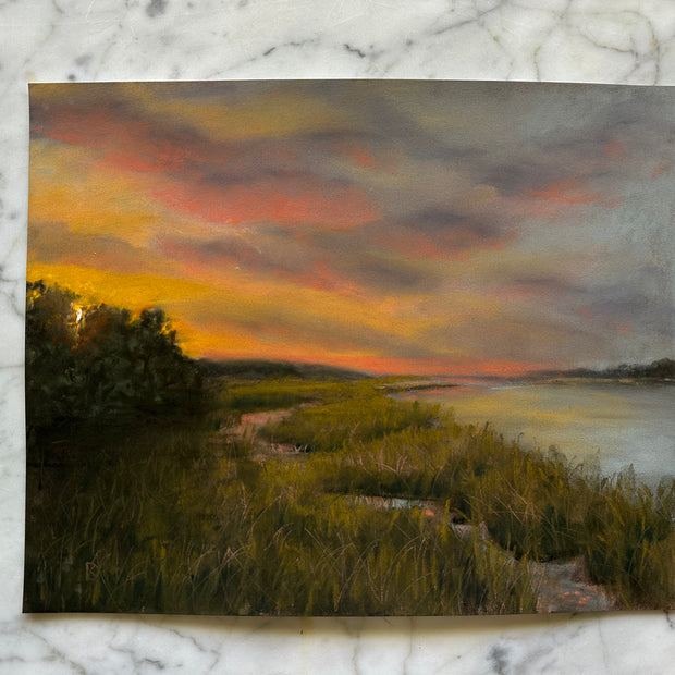 Pastel Study Painting #1 - 9x12
