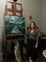 “The In Between” Oil Painting - 24