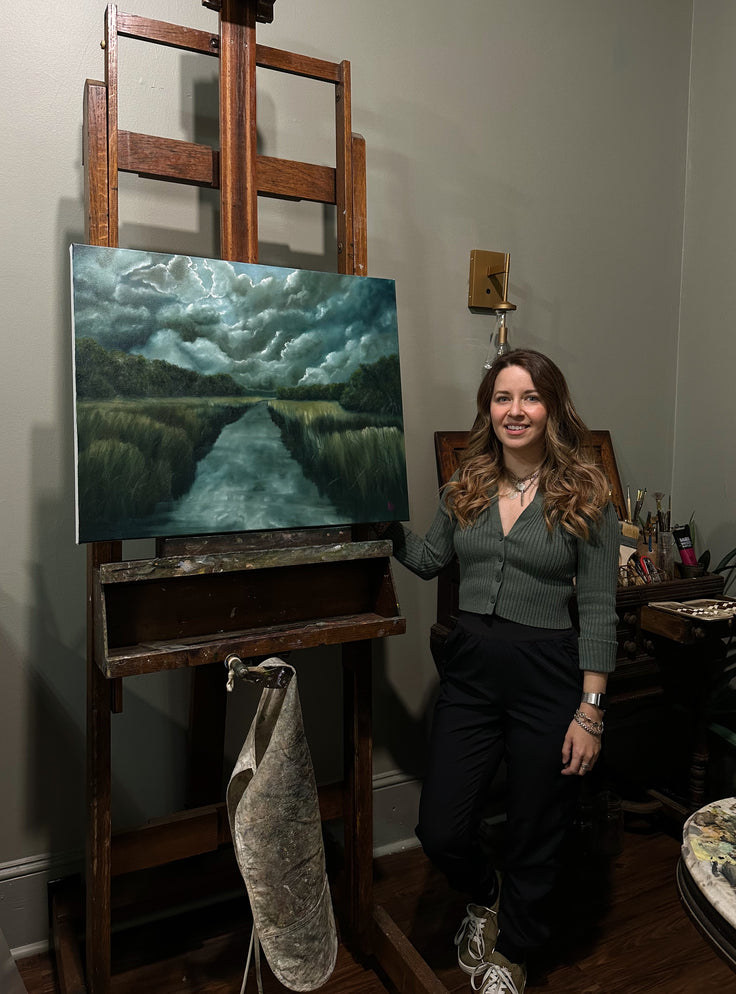 “The In Between” Oil Painting - 24