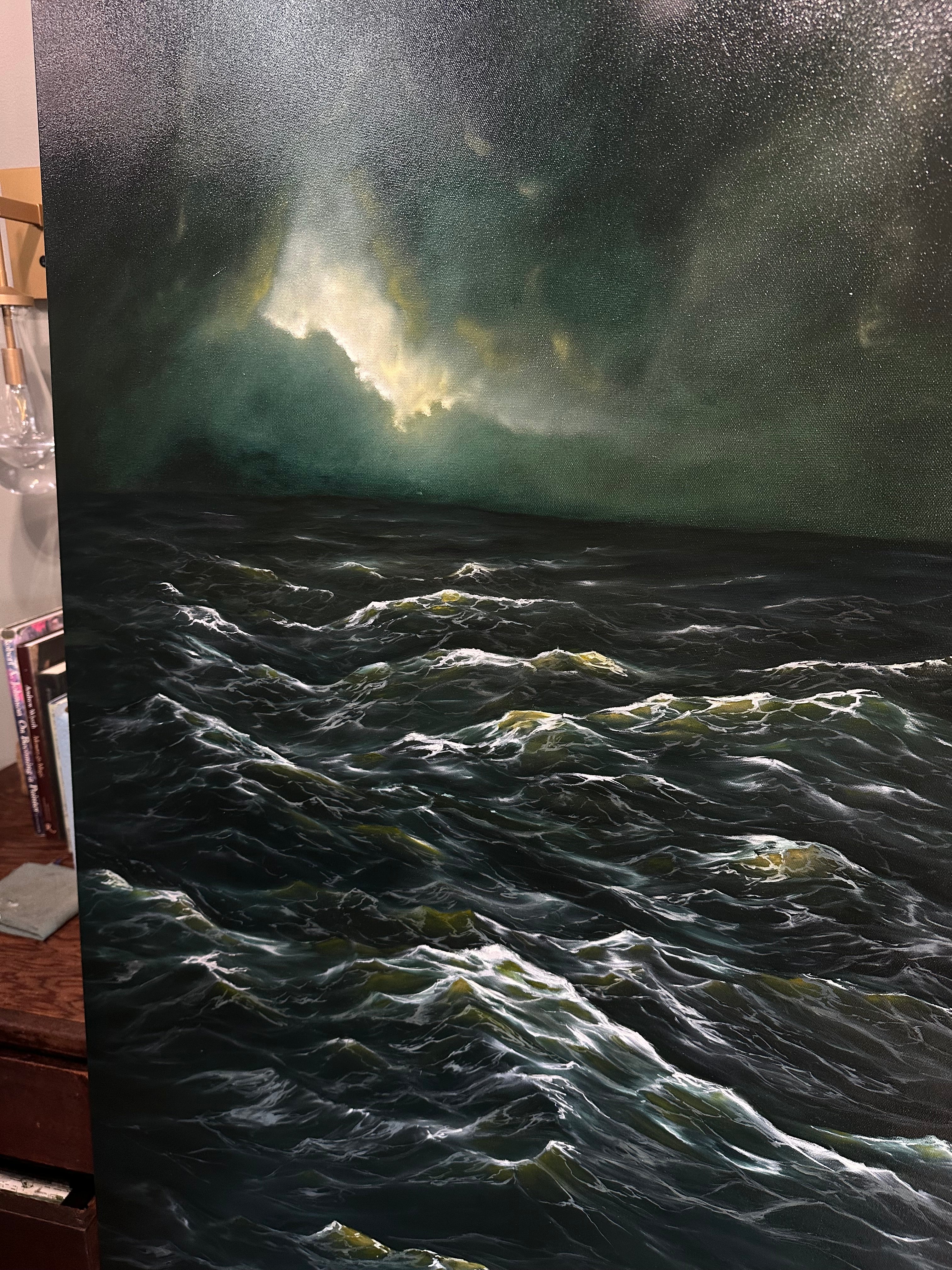 “Sink or Swim I” Oil Painting - 5ft x 4ft