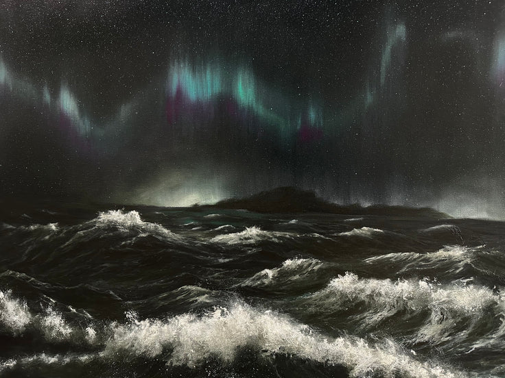 “Sink or Swim II” Oil Painting - 40