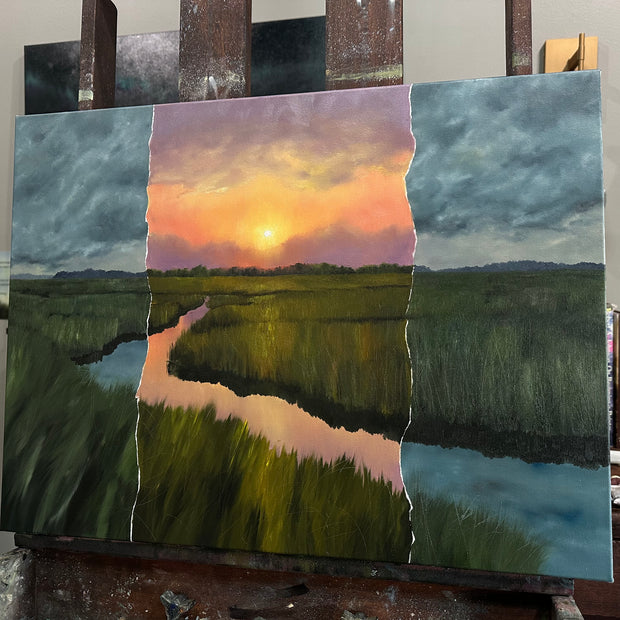 “Asunder” Oil Painting - 18" x 24"
