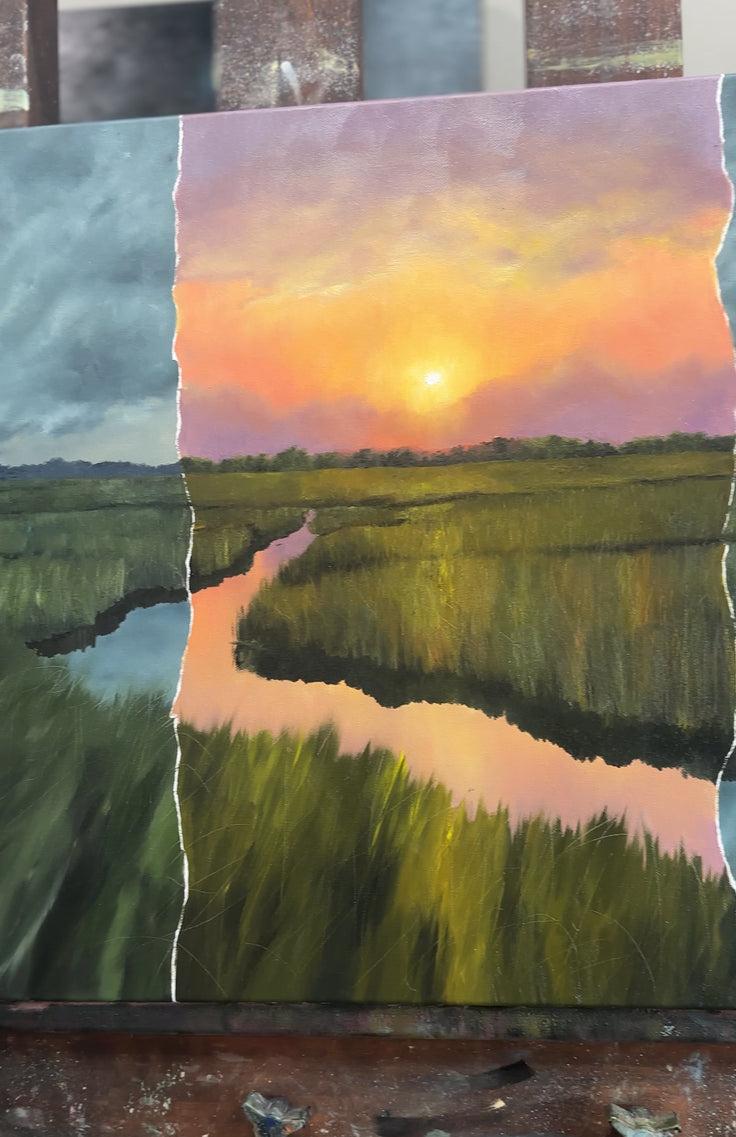 “Asunder” Oil Painting - 18